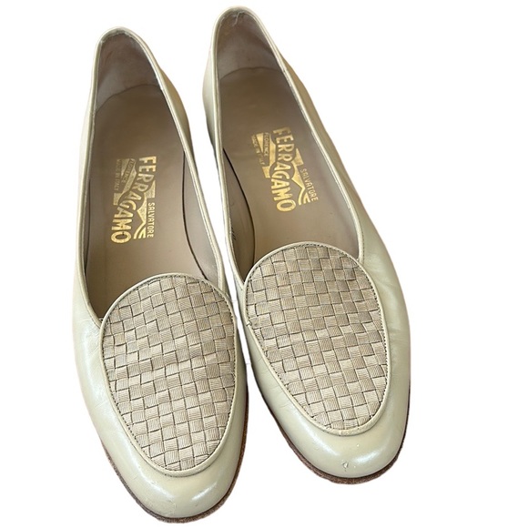Salvatore FERRAGAMO Leather Loafers Flats size 9 - Picture 11 of 11
